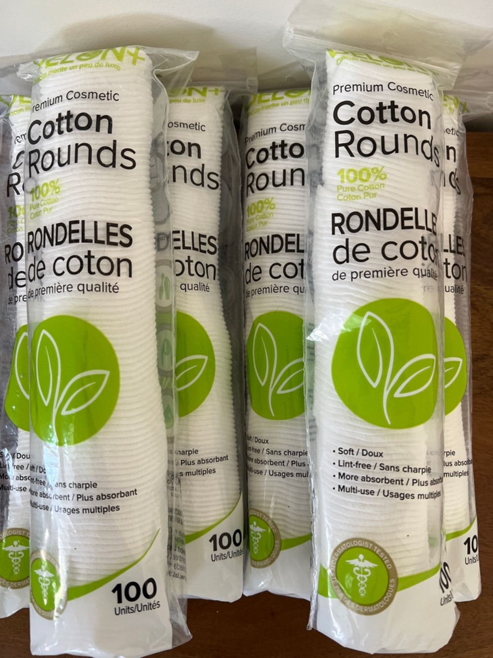 Premium Cosmetic Cotton Rounds - White